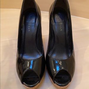 cole haan mariela peep toe platform pumps